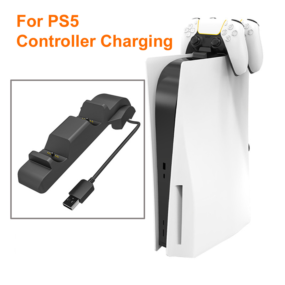 Gaming Accessories Ps5 - Dual carregamento rápido berço dock station