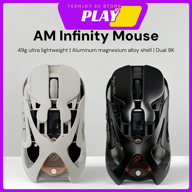 Gaming Hand Accessories - Angry miao am infinito mouse tri-mode