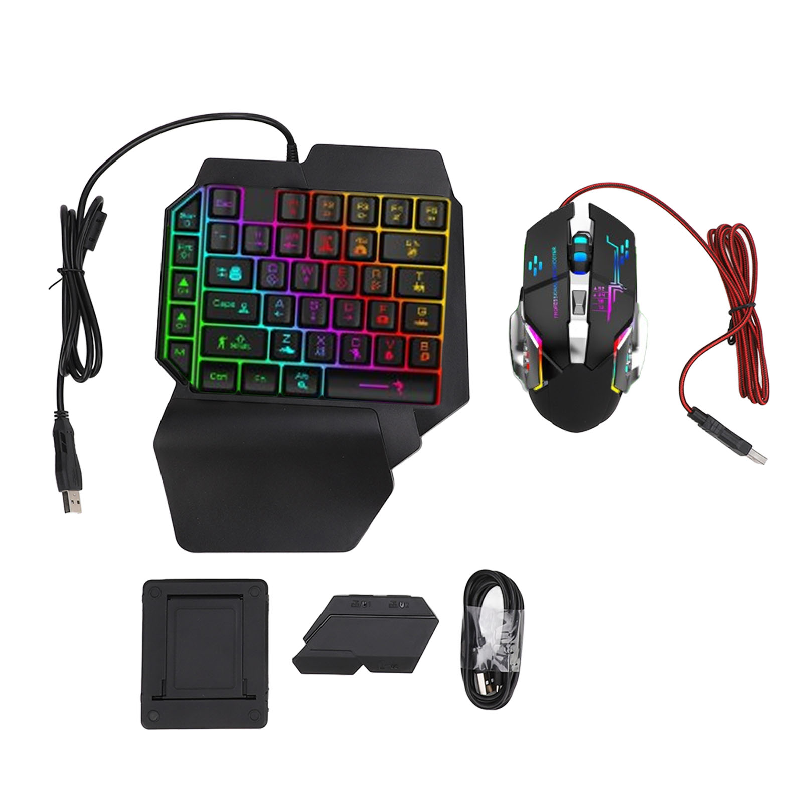 Gaming Hand Accessories - Conjunto de Conversor de Teclado e