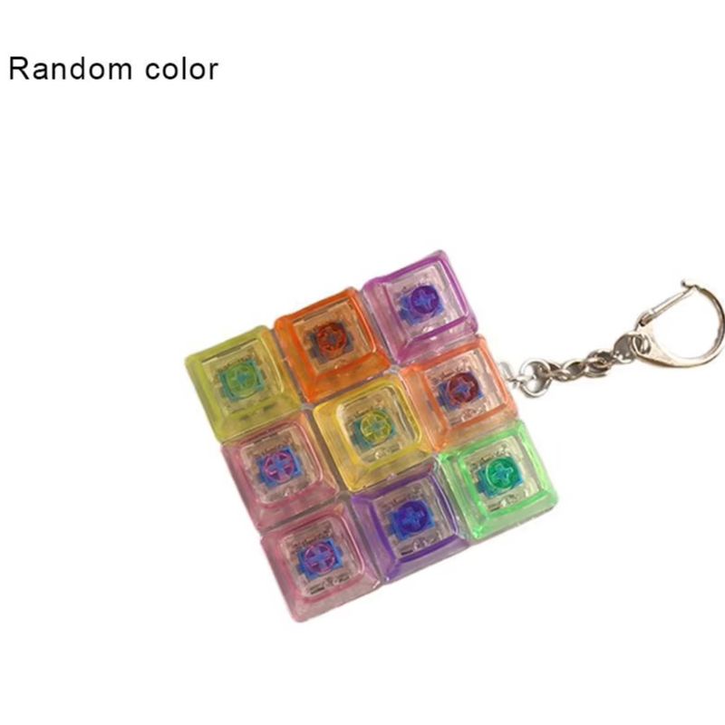 Keyboard Switch Tester - 10 Estilos de Chaveiro Fidget LED