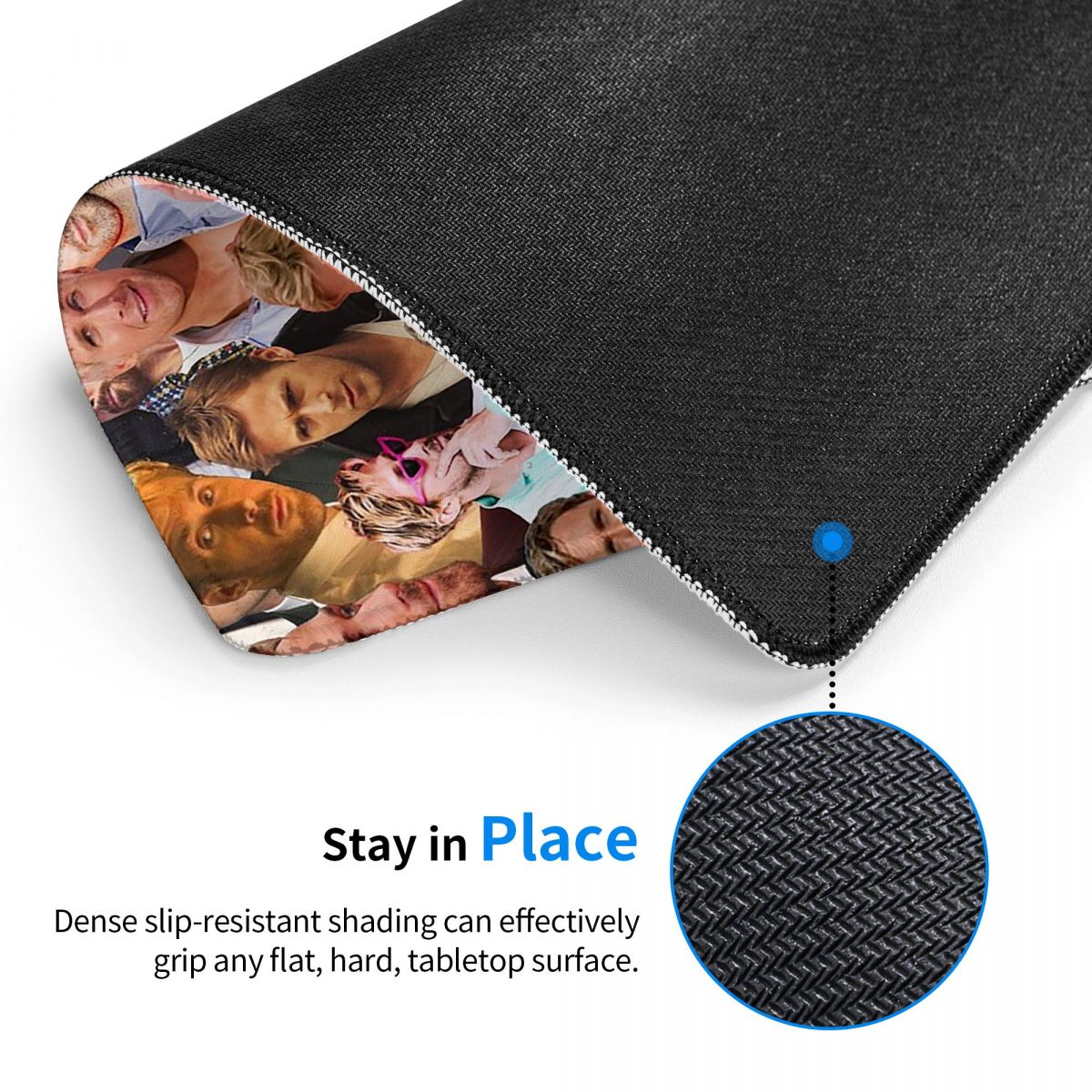 Gaming Accessories Photo - Mouse Pad com Colagem de Fotos