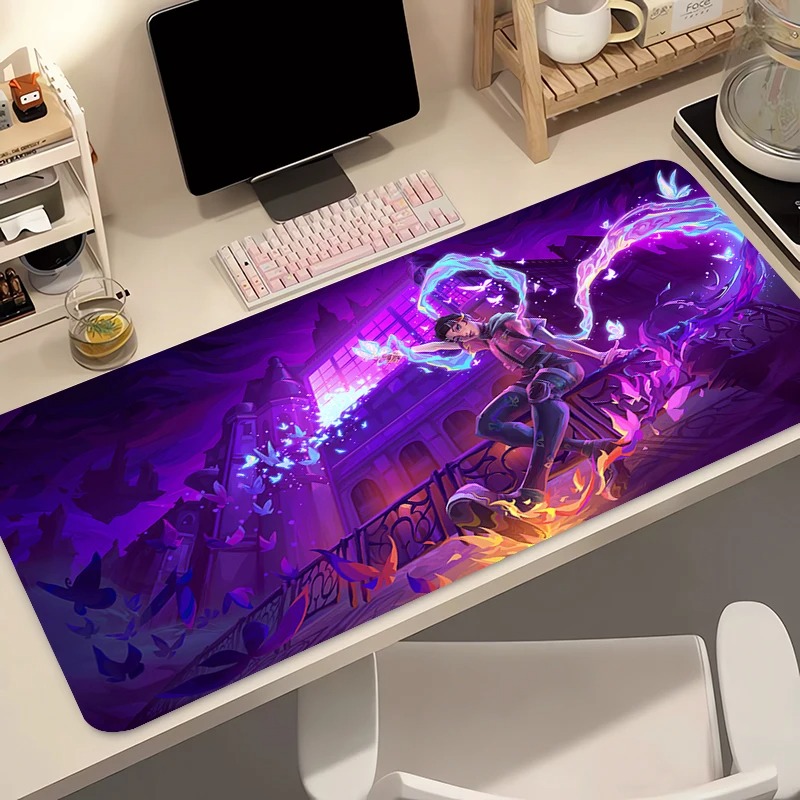 Gaming Office Accessories - Mouse Pad Gamer para Computador Anime