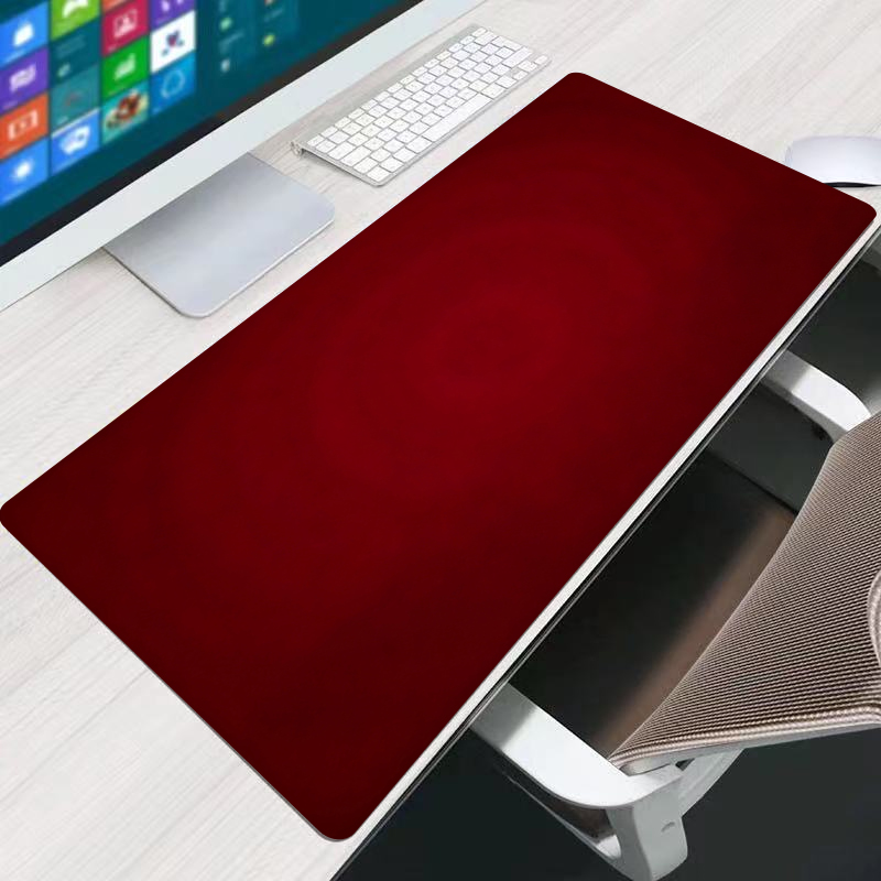 Gaming Office Accessories - Mouse Pad Vermelho para Escritório, Tapete