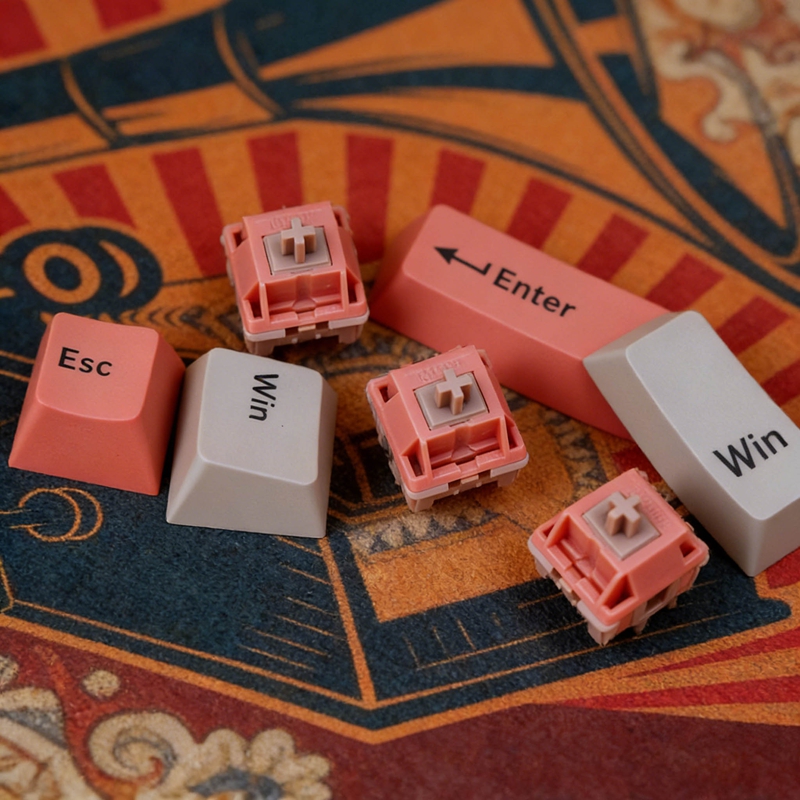 Keyboard Switch Tester - HMX Retro J Switch Clear Voice