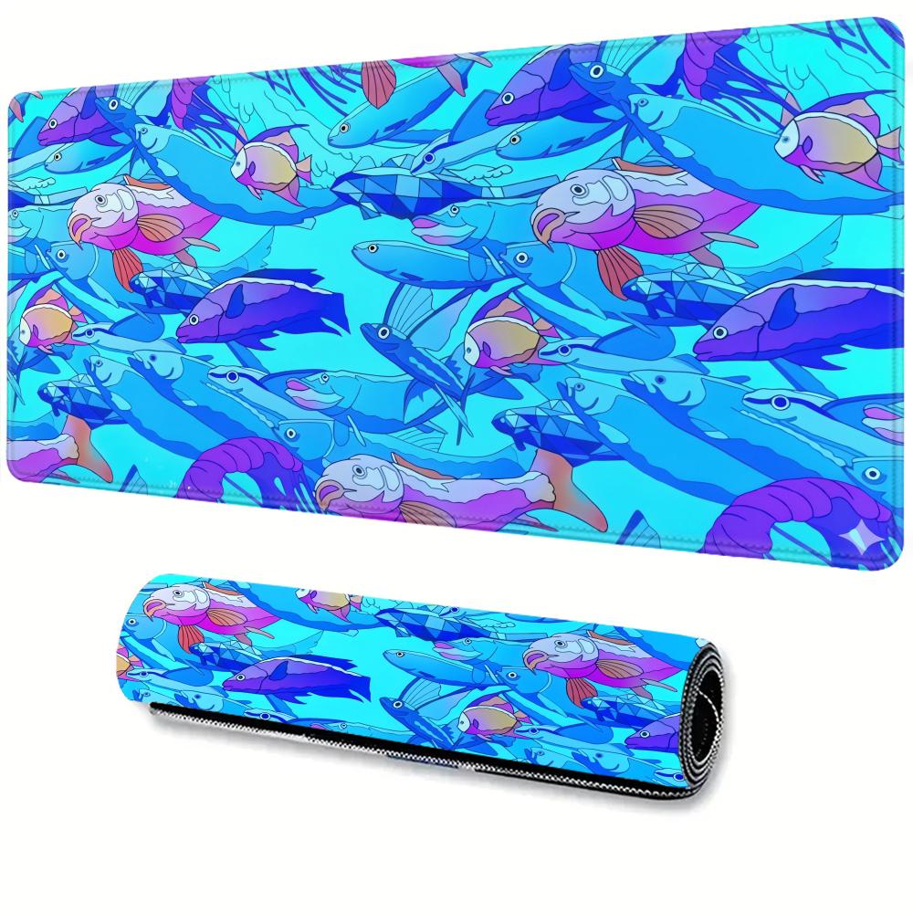 Gaming Accessories For Your Desk - Mouse Pad de Borracha com Impressão
