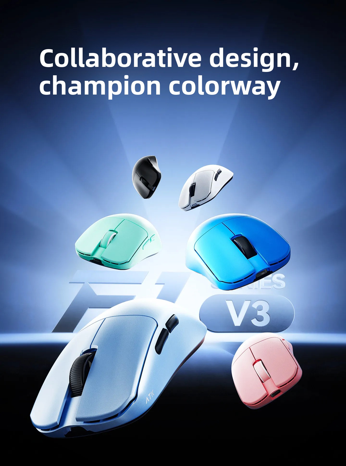 Mouse Gamer ATK F1V3 Sem Fio P - Gaming Hand Accessories avaliação e preço
