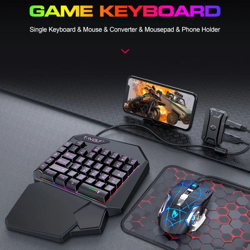 T-WOLF tf900 conjunto de trono - Gaming Accessories For Mobile avaliação e preço
