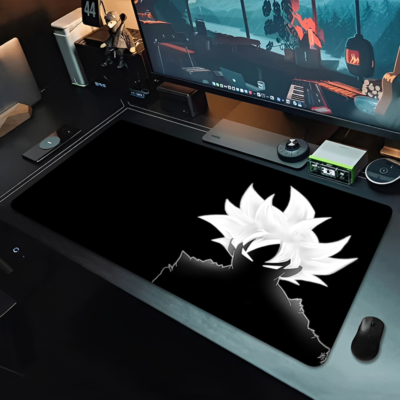 Mouse Pad Grande DBZ Black Ani - Gaming Office Accessories avaliação e preço