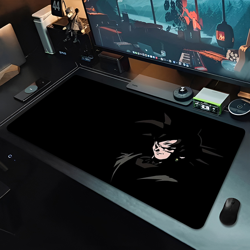 Mouse Pad Grande DBZ Black Ani - Gaming Office Accessories avaliação e preço