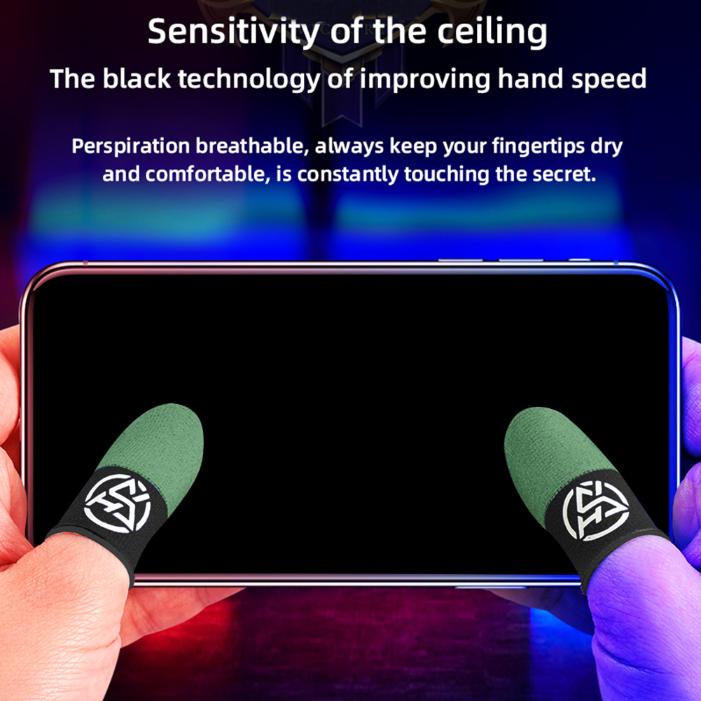 Luva de Dedo Móvel Respirável  - Gaming Accessories Phone avaliação e preço
