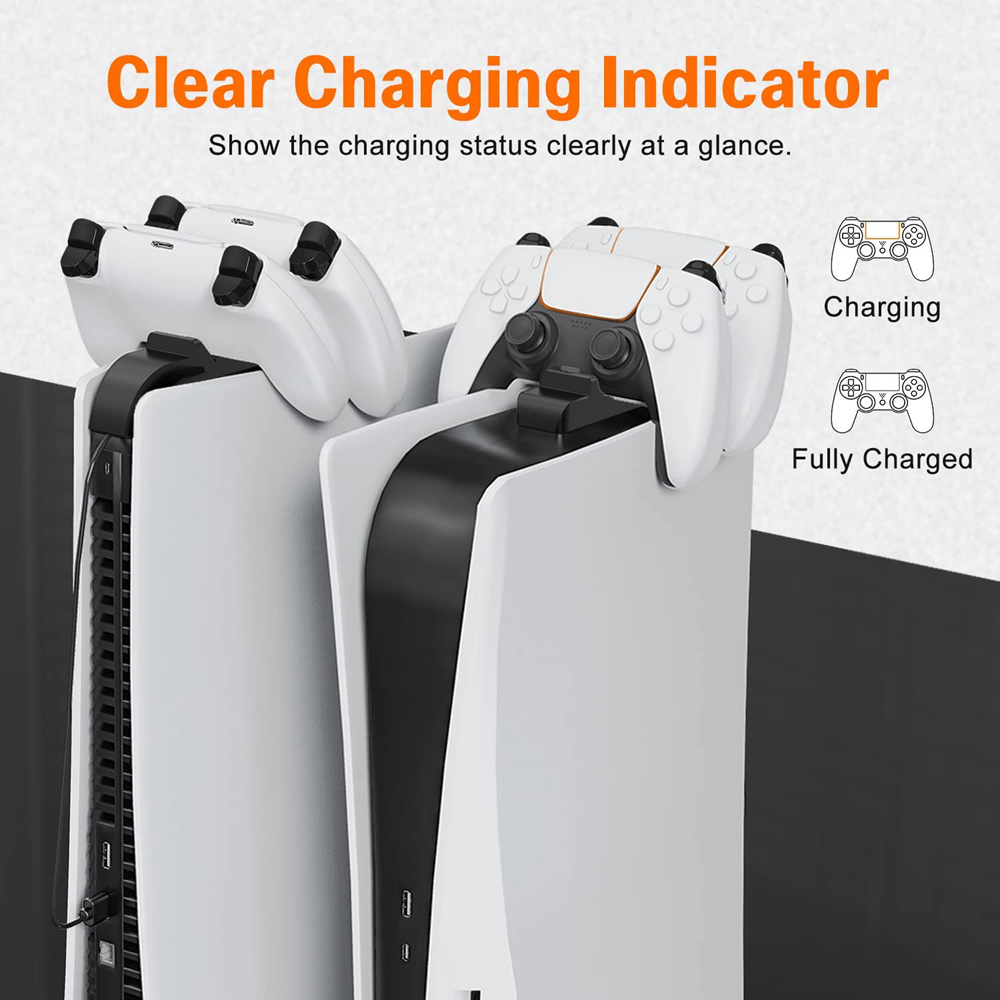 Dual carregamento rápido berço - Gaming Accessories Ps5 avaliação e preço