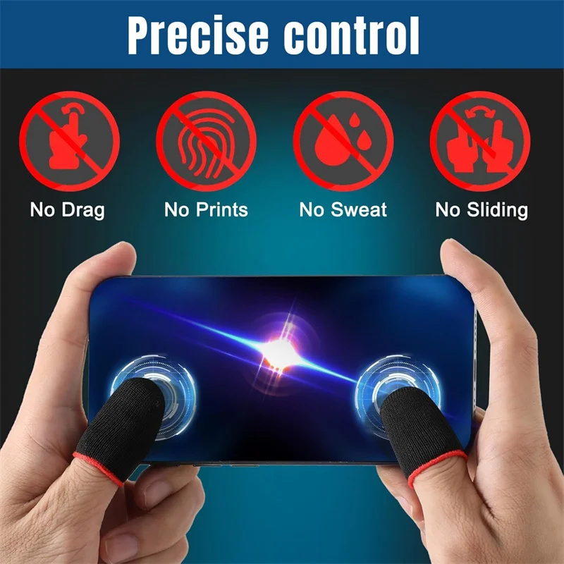 20 pçs telefone jogos dedo man - Gaming Hand Accessories avaliação e preço