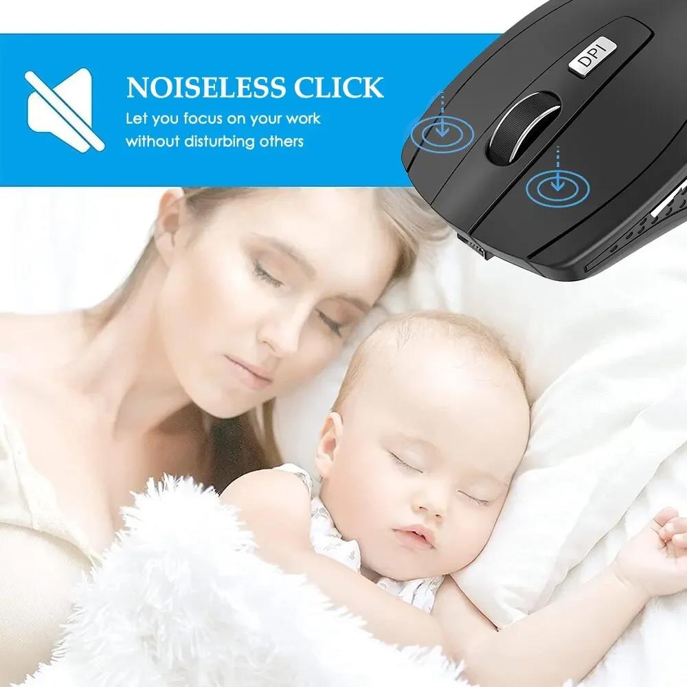 Mouse Sem Fio 2.4G Silencioso  - Gaming Accessories For Mobile avaliação e preço