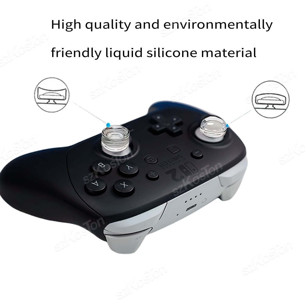 Tampas transparentes para cont - Gaming Accessories Joystick avaliação e preço