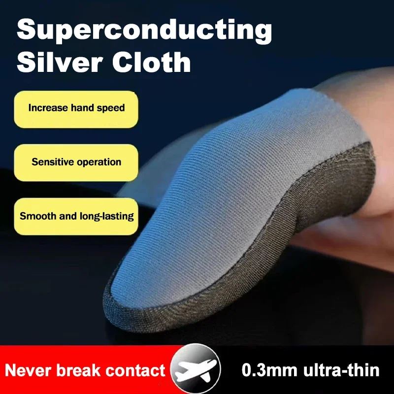 1 par nova capa de dedo de tel - Gaming Accessories Phone avaliação e preço
