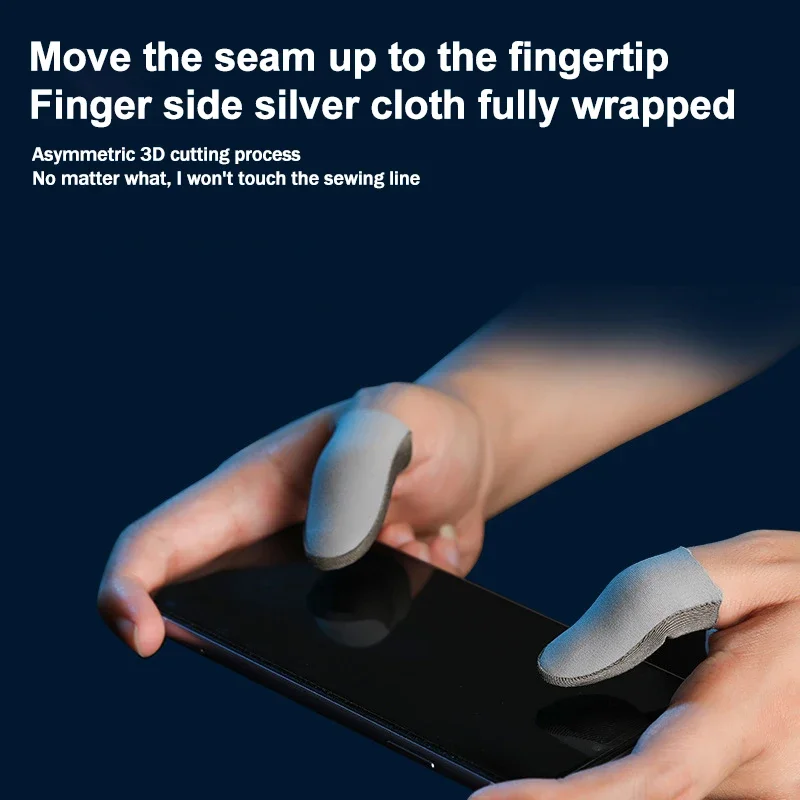 1 par nova capa de dedo de tel - Gaming Accessories Phone avaliação e preço