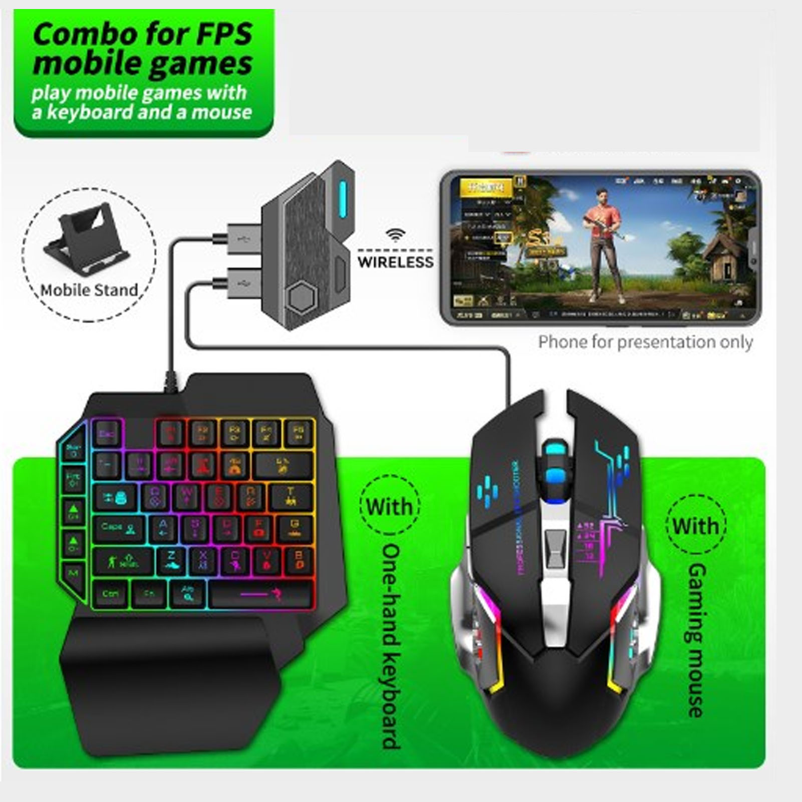 Conjunto de Conversor de Tecla - Gaming Hand Accessories avaliação e preço