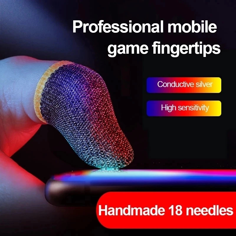 Luva de dedo para jogos, ponta - Gaming Accessories Phone avaliação e preço