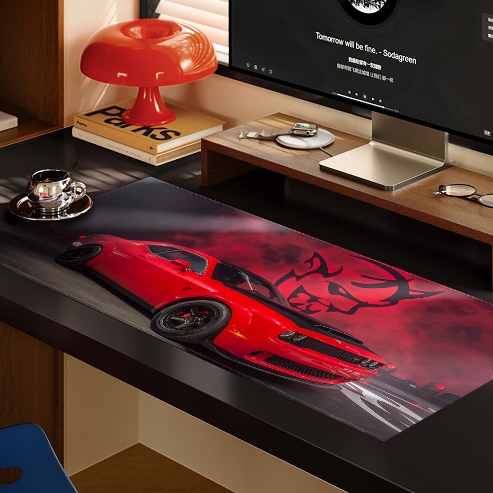 D-dodges carro legal mouse pad - Gaming Accessories For Your Desk avaliação e preço