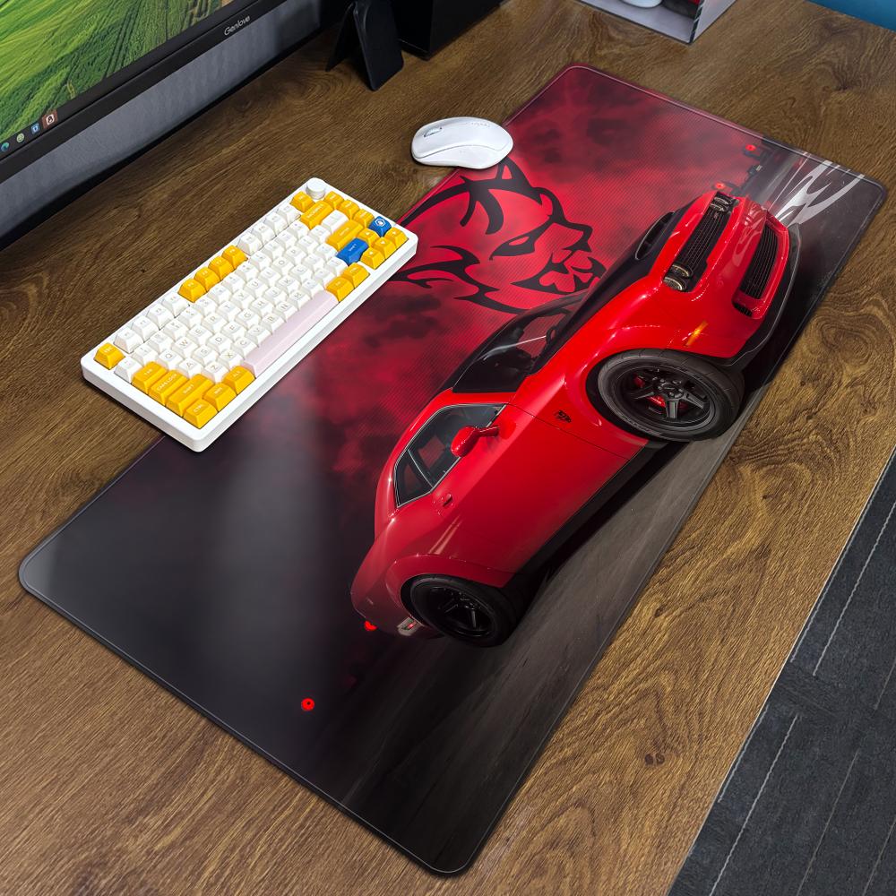 D-dodges carro legal mouse pad - Gaming Accessories For Your Desk avaliação e preço