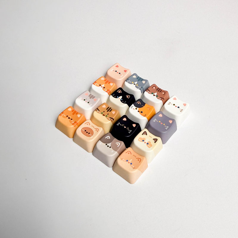 Teclas de Gato Fofas 4/16 Tecl - Keyboard Switch Tester avaliação e preço