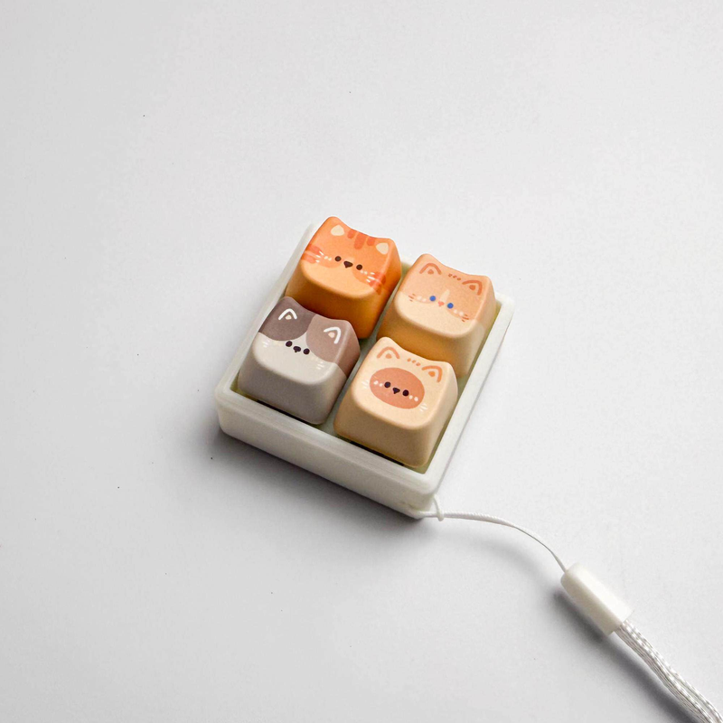 Teclas de Gato Fofas 4/16 Tecl - Keyboard Switch Tester avaliação e preço