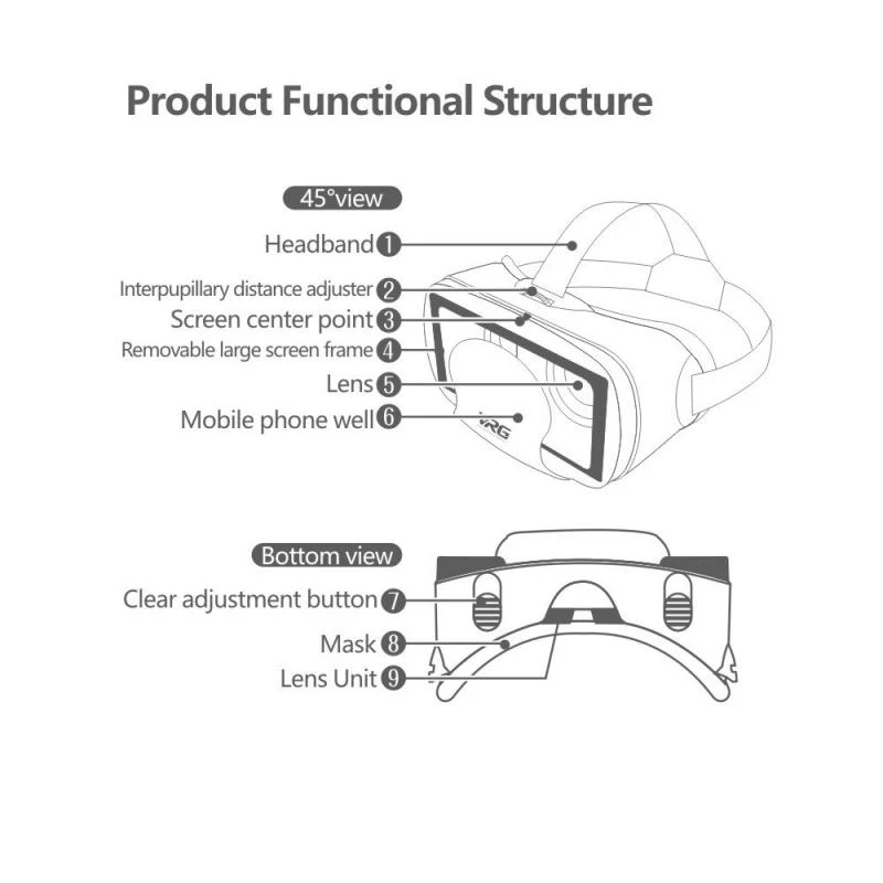 Óculos de realidade virtual vr - Gaming Accessories Phone avaliação e preço