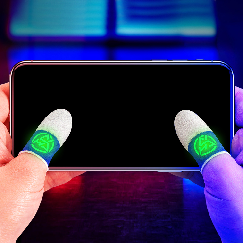 Dedo polegar luvas respirável  - Gaming Accessories Phone avaliação e preço