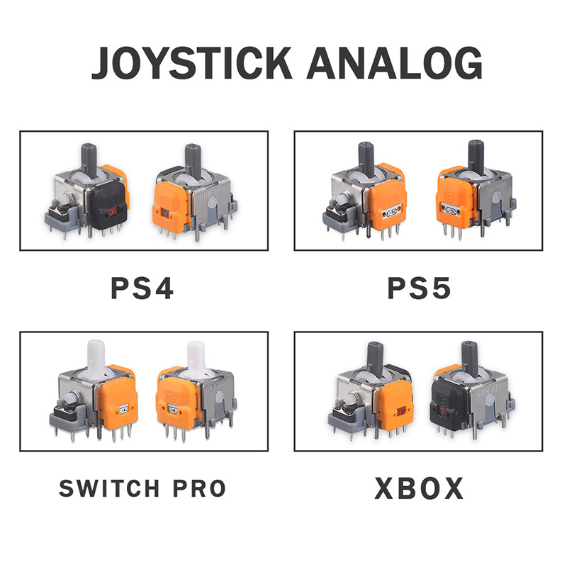 Joystick de efeito hall de sub - Gaming Accessories Ps5 avaliação e preço