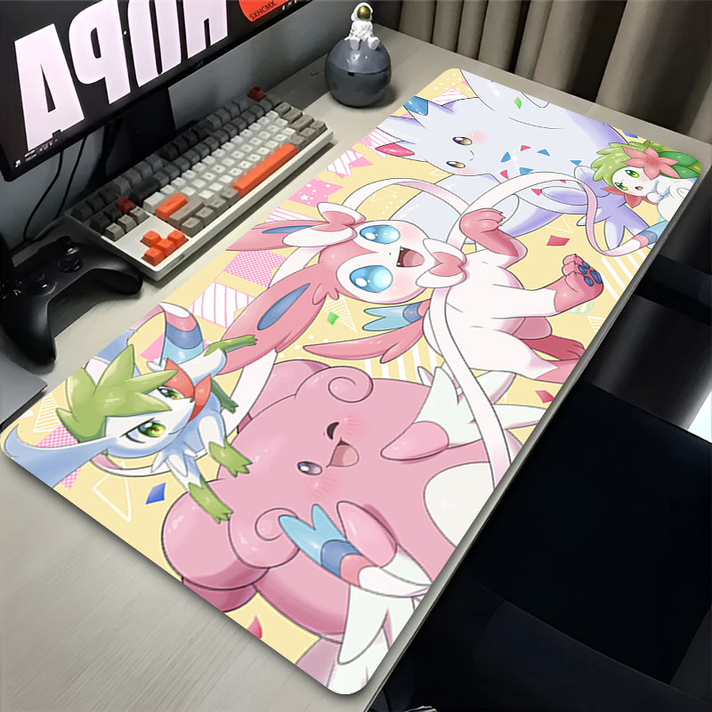 Mousepad Grande Rosa Fofo XXL  - Gaming Office Accessories avaliação e preço