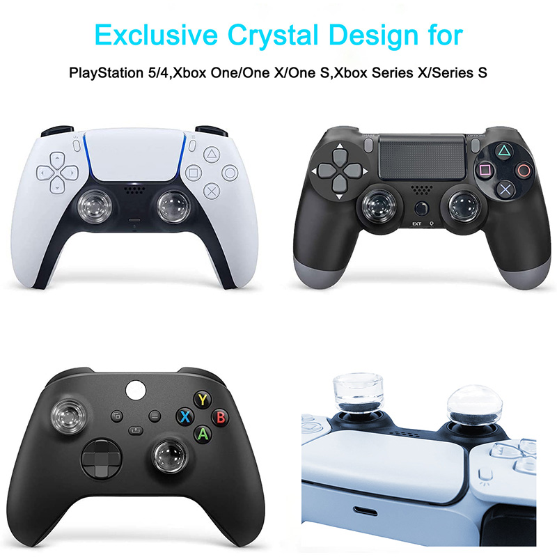 2 pçs para ps5 ps4 xbox um s x - Gaming Accessories For Xbox Series X avaliação e preço