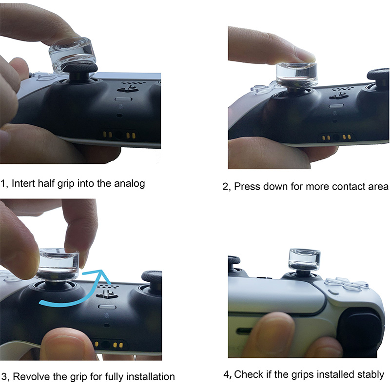 2 pçs para ps5 ps4 xbox um s x - Gaming Accessories For Xbox Series X avaliação e preço
