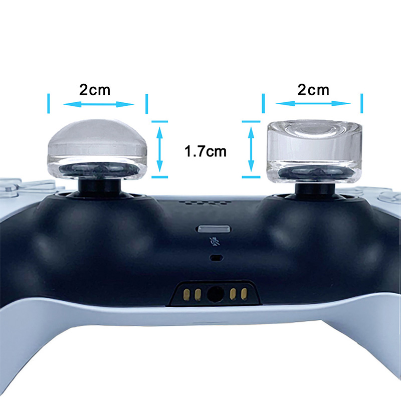 2 pçs para ps5 ps4 xbox um s x - Gaming Accessories For Xbox Series X avaliação e preço
